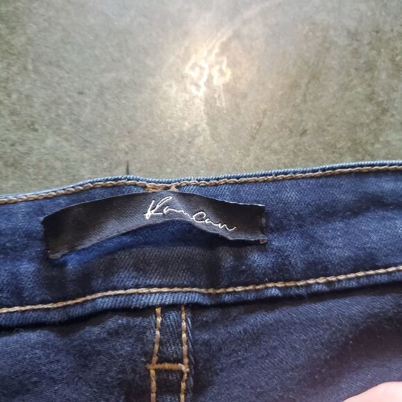 KANCAN WOMEN'S MID RISE SUPER SKINNY JEANS Sz 9/28 - Picture 3 of 5